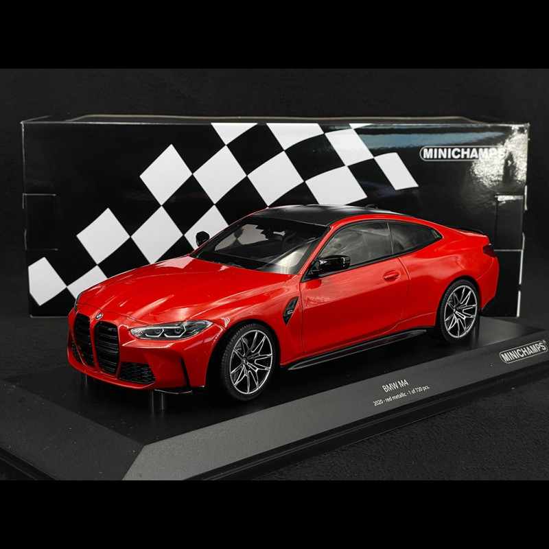 MINICHAMPS 1/43 BMW M4 2020 Rouge Voiture Miniature de Collection