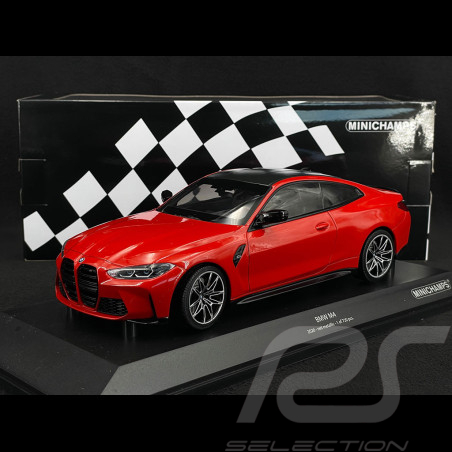 BMW M4 2020 Rouge Toronto 1/18 Minichamps 155020121