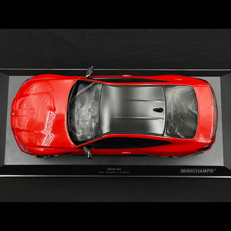 BMW M4 Competition (G82) bleue (Minichamps) 1/18e