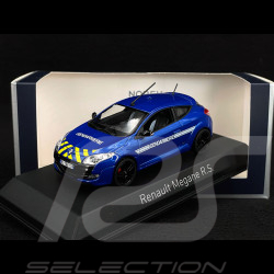 Renault Megane RS Gendarmerie 2011 Bleu 1/43 Norev 517702