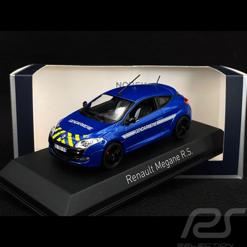 Renault Megane RS Gendarmerie 2011 Blue 1/43 Norev 517702