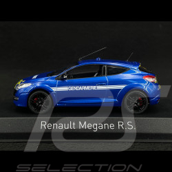 Renault Megane RS Gendarmerie 2011 Bleu 1/43 Norev 517702