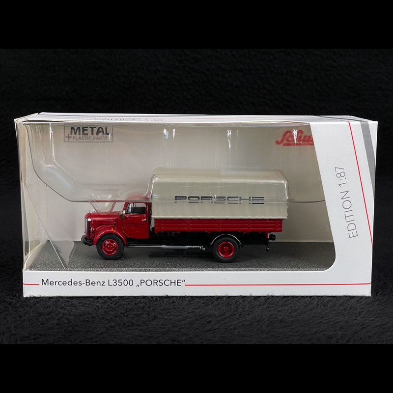 Mercedes L 6600 Plateau Baur 1950 – Schuco 1/43 – Montage Métal – Neuf