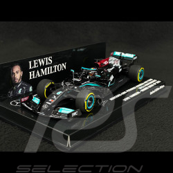 Lewis Hamilton Mercedes-AMG Petronas W12 n° 44 Vainqueur GP Qatar 2021 F1 1/43 Minichamps 410212144