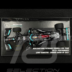 Lewis Hamilton Mercedes-AMG Petronas W12 n° 44 Winner GP Qatar 2021 F1 1/43 Minichamps 410212144