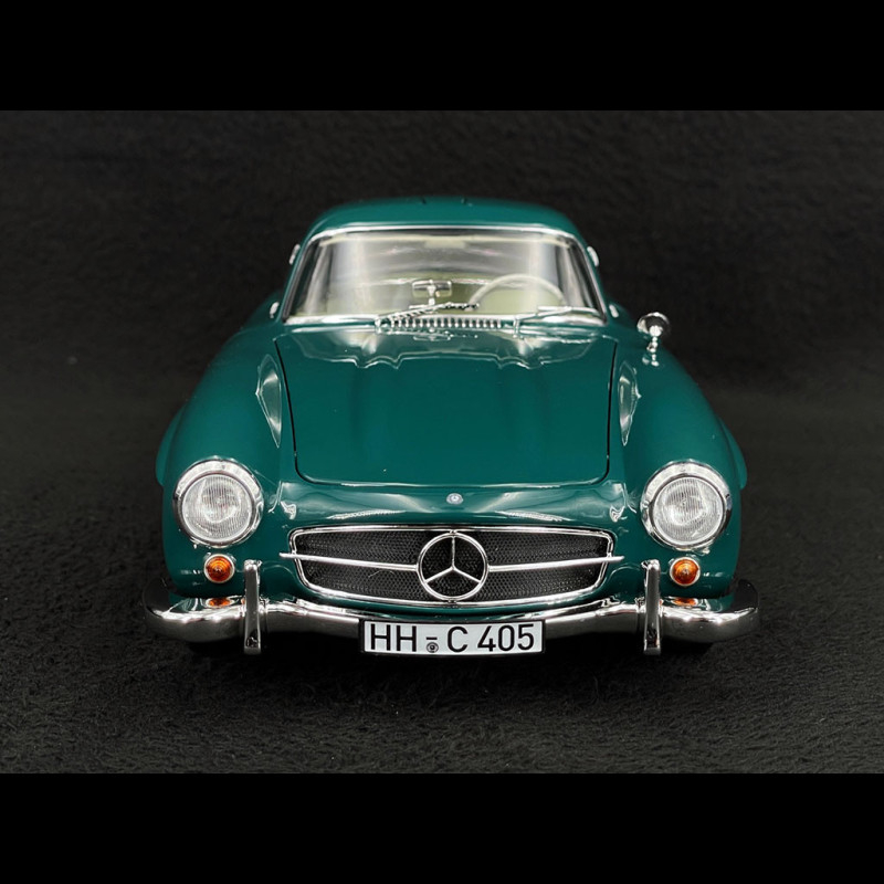 Norev 1:18 Mercedes-Benz 300 SL Gullwing (W198) Año de construcción 1954  verde oscuro 183851 modelo coche 183851 3551091838517