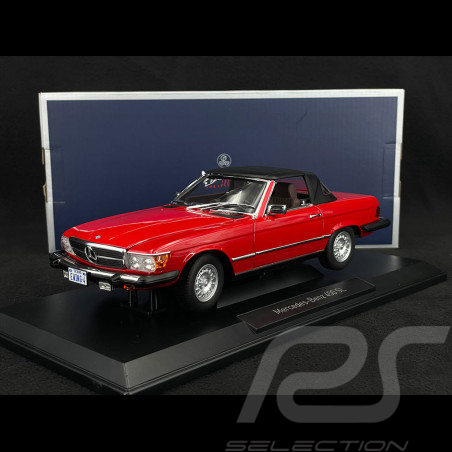 Mercedes-Benz 450 SL US Version 1975 Bobby Ewing Dallas Red 1/18 Norev 183729