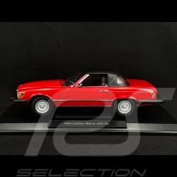 Mercedes-Benz 450 SL US Version 1975 Bobby Ewing Dallas Red 1/18 Norev 183729