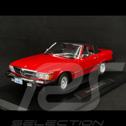 Mercedes-Benz 450 SL US Version 1975 Bobby Ewing Dallas Red 1/18 Norev 183729