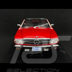 Mercedes-Benz 450 SL US Version 1975 Bobby Ewing Dallas Red 1/18 Norev 183729