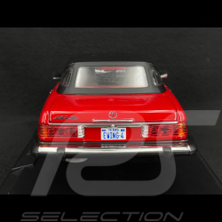 Mercedes-Benz 450 SL US Version 1975 Bobby Ewing Dallas Red 1/18 Norev 183729