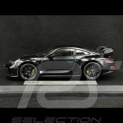 Porsche 911 GT3 type 992 2022 Noir Intense métallisé 1/18 Maisto 36458BKS