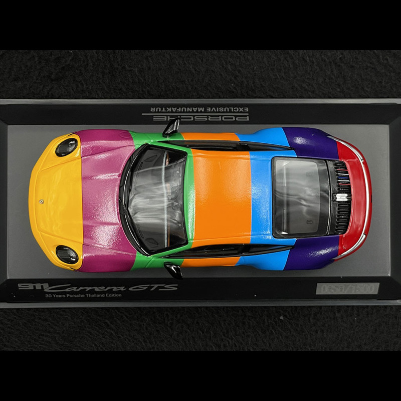 Modèle Réduit Porsche 911 Carrera GTS (992) - Édition 30 Ans Thaïlande - 1:43 Spark