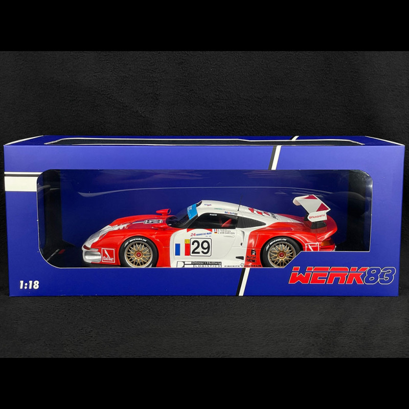Modèle Réduit PORSCHE 911 GT1 Le Mans 1997 WERK 83 Échelle 1/18 - Neuf | Miniature Métal Collection