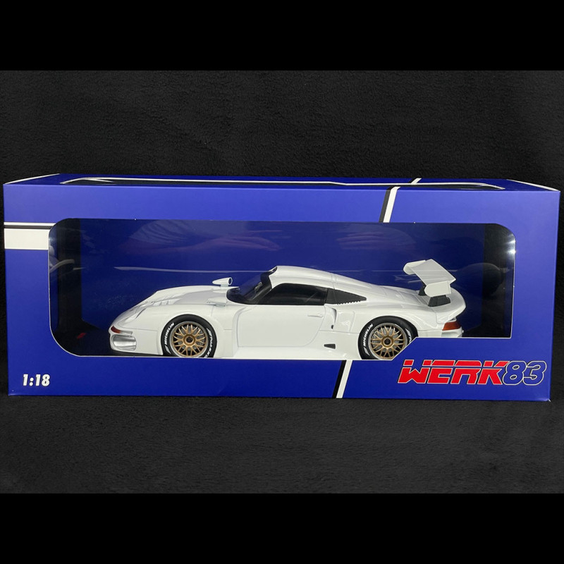 Porsche 911 GT1 Werk83 1/18 Diecast - Vainqueur Spa 1996 #35 Stuck (Modèle Occasion)