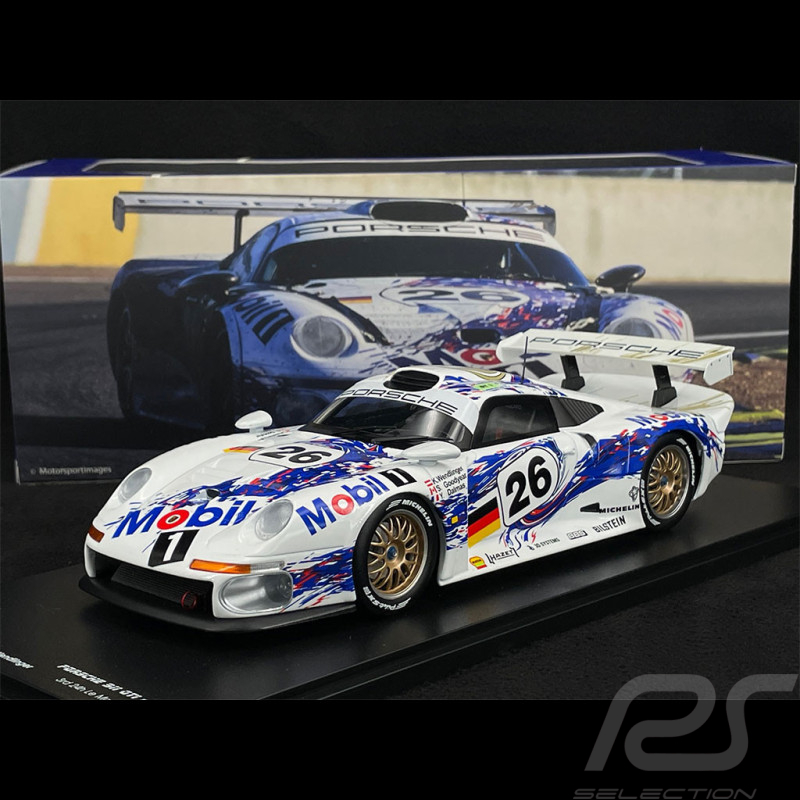 Porsche 911 GT1 Type 993 n° 26 3ème 24h Le Mans 1996 1/18 Werk83 W18013002