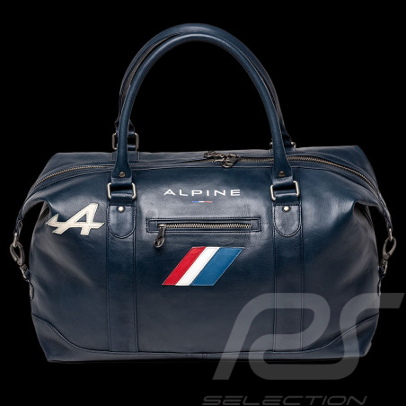 Big Alpine Leather Bag A110 Weekender 48h - Royal Blue 27025-0012