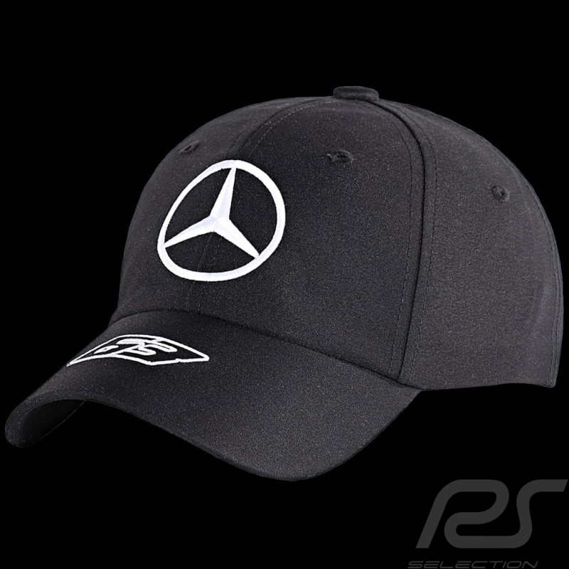 Mercedes AMG Kappe F1 Team George Russell Baseball Schwarz 701219225-001