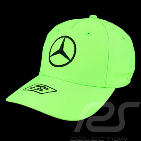 Mercedes AMG Kinderkappe F1 Team George Russell Baseball Voltgrün 701219225-001