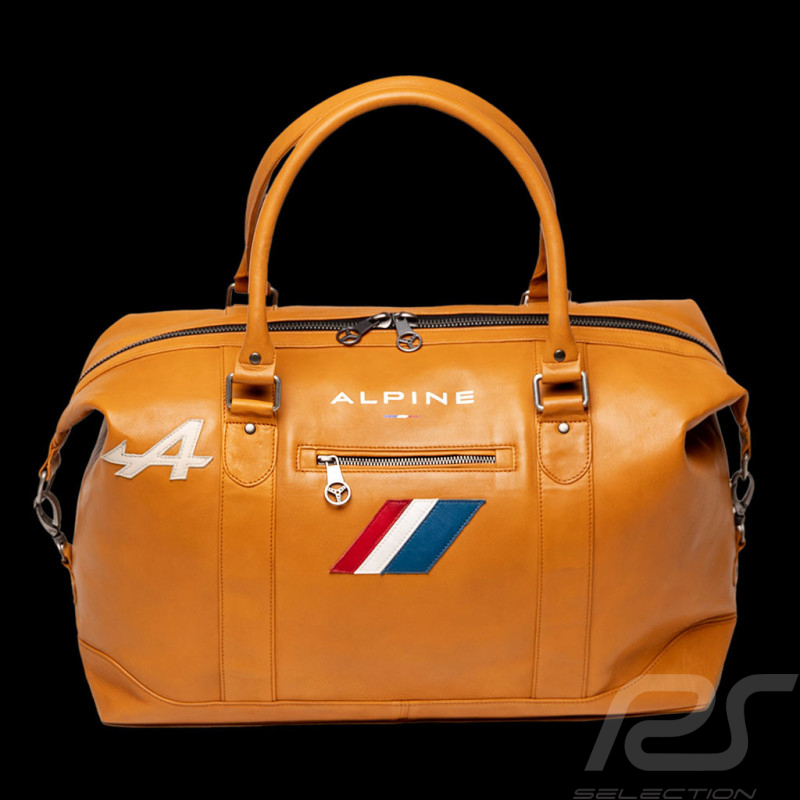 Big Alpine Leather Bag A110 Weekender 48h - Yellow 27025-2038