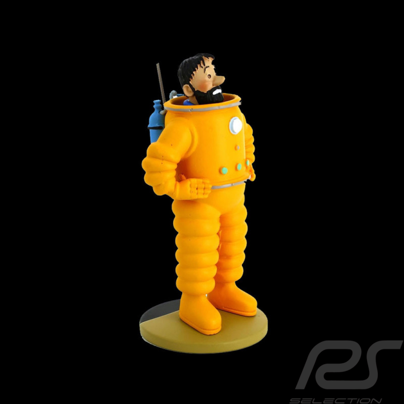 Figurine Haddock Cosmonaute - On a marché sur la Lune Résine 12 cm 42200