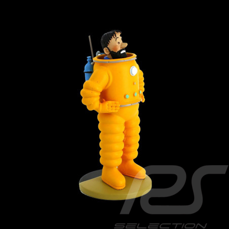 Figurine Haddock Cosmonaut - Explorers on the Moon Resin 12 cm 42200
