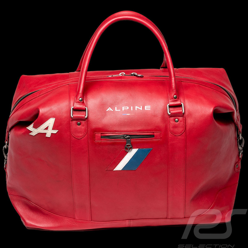 Très grand Sac Cuir Alpine A310 Weekender 72h - Rouge Racing 27027-0282