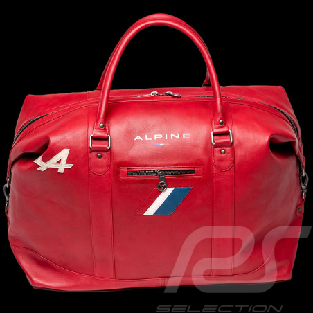 Très grand Sac Cuir Alpine A310 Weekender 72h - Rouge Racing 27027-0282