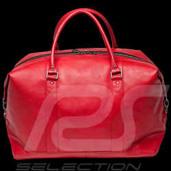 Maxi Alpine Leather Bag A310 Weekender 72h - Racing Red 27027-0282