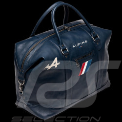 Très grand Sac Cuir Alpine A310 Weekender 72h - Bleu Royal 27027-0012
