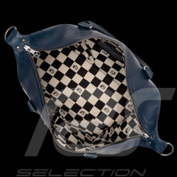 Maxi Alpine Leather Bag A310 Weekender 72h - Royal Blue 27027-0012