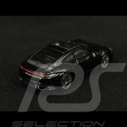 Porsche 911 Carrera 4S Type 992 2019 Schwarz 1/87 Minichamps 870068321