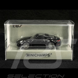 Porsche 911 Carrera 4S Type 992 2019 Black 1/87 Minichamps 870068321