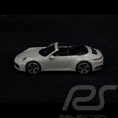 Porsche 911 Carrera 4S Cabriolet Type 992 2019 Chalk Grey 1/87 Minichamps 870068330