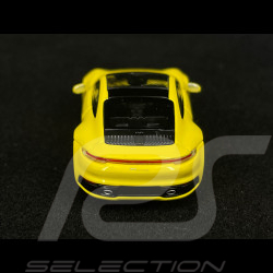 Porsche 911 Carrera 4S Type 992 2019 Jaune Vitesse 1/87 Minichamps 870068322