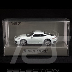 Porsche 911 Carrera 4S Type 992 2019 Blanc Carrara 1/87 Minichamps 870068324