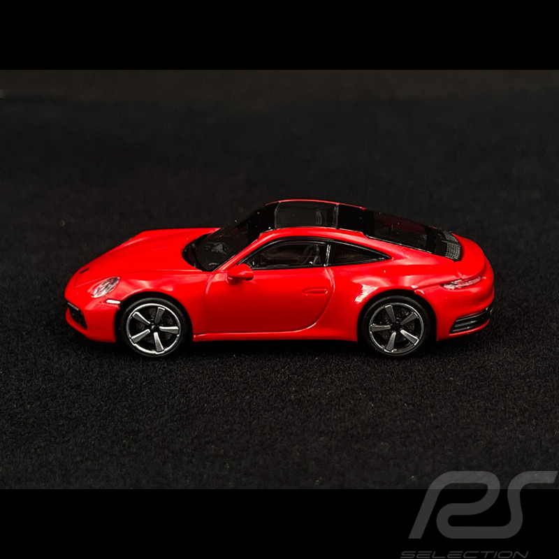 Porsche 911 Carrera 4S Type 992 2019 Indischrot 1/87 Minichamps 870068320