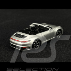 Porsche 911 Carrera 4S Cabriolet Type 992 2019 GT Silver 1/87 Minichamps 870068334