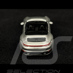 Porsche 911 Carrera 4S Cabriolet Type 992 2019 Argent GT 1/87 Minichamps 870068334