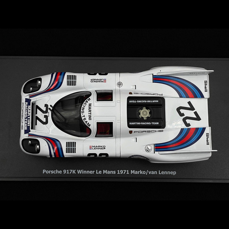 Porsche 917K n° 22 Martini Sieger 24h Le Mans 1971 1/18 KK Scale