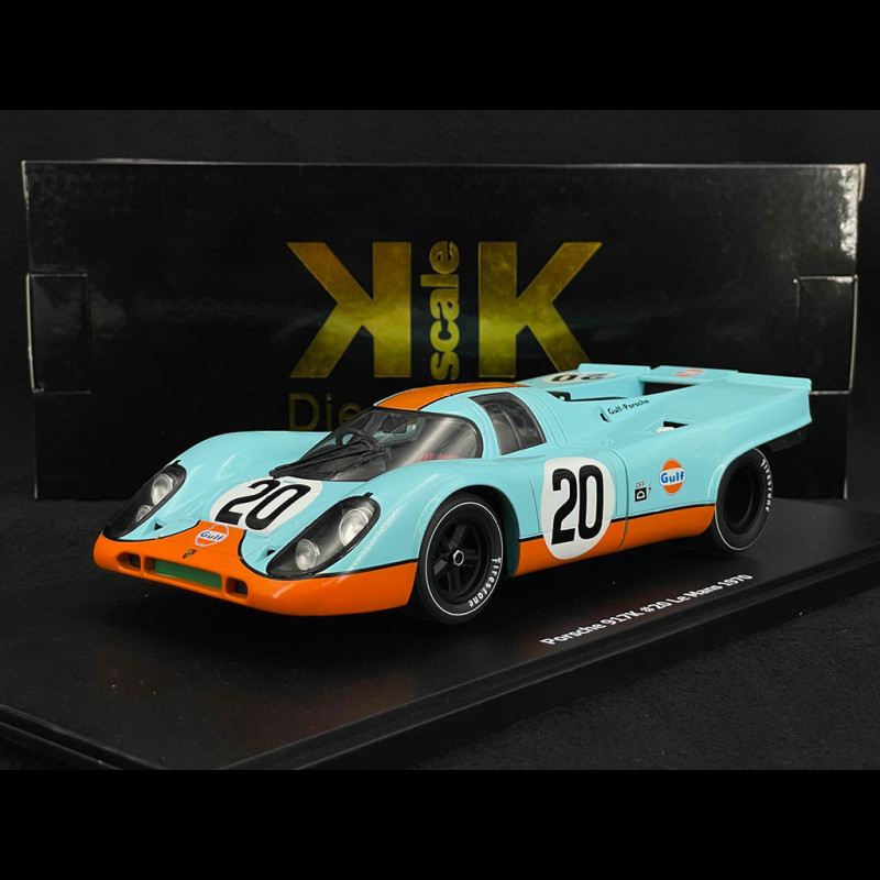 Porsche 917K n° 20 Gulf 24h Le Mans 1970 1/18 KK Scale KKDC181263