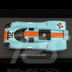 Porsche 917K n° 20 Gulf 24h Le Mans 1970 1/18 KK Scale KKDC181263