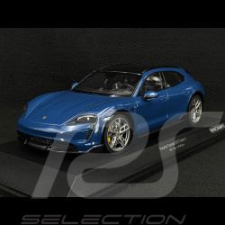 Porsche Taycan Turbo S Cross Turismo 2021 Bleu Neptune 1/18 Minichamps 155069301