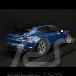 Porsche Taycan Turbo S Cross Turismo 2021 Bleu Neptune 1/18 Minichamps 155069301