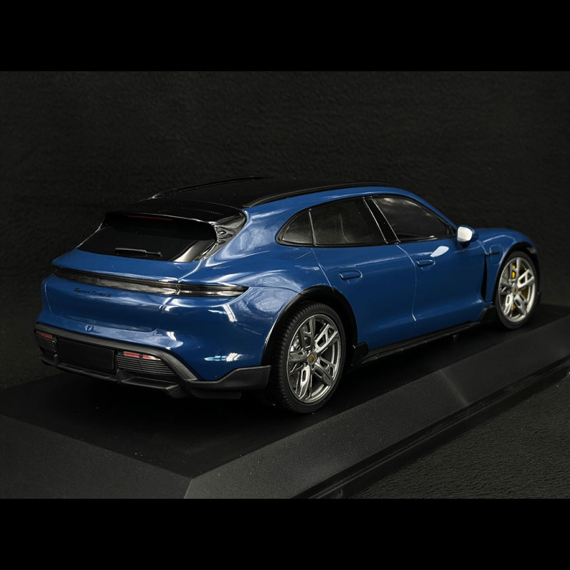 Porsche Taycan Turbo S Cross Turismo 2021 Neptune Blue 1/18 Minichamps  155069301