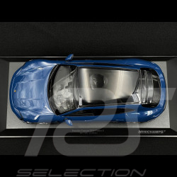 Porsche Taycan Turbo S Cross Turismo 2021 Bleu Neptune 1/18 Minichamps 155069301