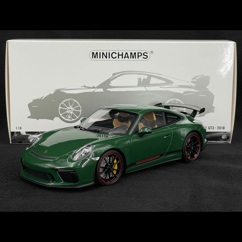 Voiture Miniature AR BOX 1:64 - RUF SCR 2018 (911 SC), Verte Irlandaise, Avec Boîte, Collection