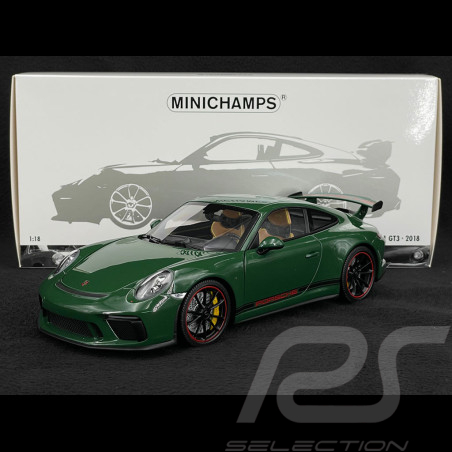 Porsche 911 GT3 Type 991 2017 Oak Green Metallic 1/18 Minichamps 110067026