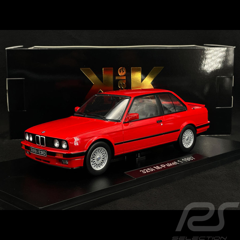 BMW 325i E30 M-Package 1 1987 Rouge 1/18 KK Scale KKDC180742