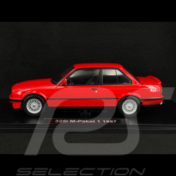 BMW 325i E30 M-Package 1 1987 Red 1/18 KK Scale KKDC180742